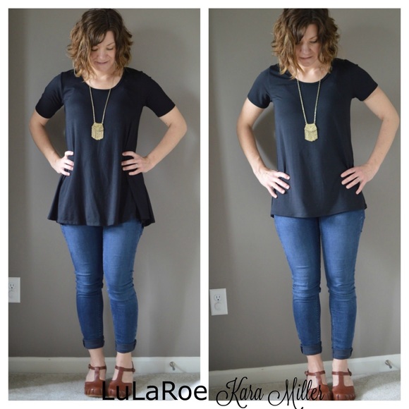 SMALL Perfect T Swing Top Blue RUNS BIG 8-14 NWT - Picture 10 of 11